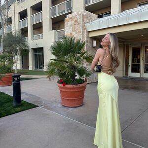 Nookie Yellow Evening Dress